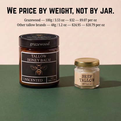 Grazewood Barrier Repair Tallow Honey Balm